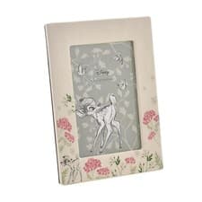 Image of Disney Home Ceramic Photo Frame 4x6" - Forest Friends (Bambi)