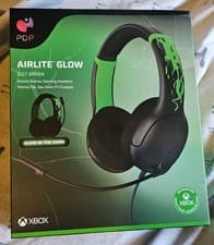 Image of PDP Airlite Glow Wired Xbox Headset Jolt Green - New Sealed