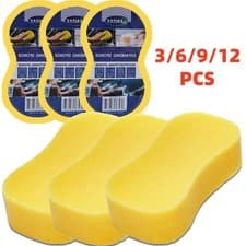 Image of 12X Large Size Sponge Car Wash Washing Valeting Cleaner Sponge Kitchen Cleaning
