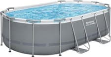 Image of Above Ground Pool Bestway Steel Pro MAX Oval Garden Pool Set 4.27 x 2.50 x 1.00m