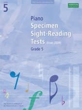 Image of Piano Specimen Sight-Reading Tests, Grade 5 (Sheet music)