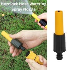 Image of Hozelock Hose Watering Spray Nozzle Gardening Adjustable Male Connector UK