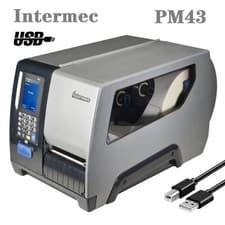 Image of Intermec PM43 203DPI Industrial Thermal Transfer Label Printer PM43A51000000205