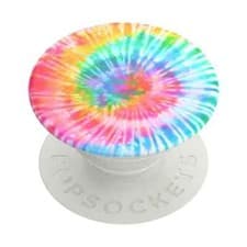 Image of POPSOCKETS PopGrip Rainbow Tie Dye Psych Out