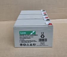 Image of 4 x 12V 9AH UPS Battery Kit - Direct Replacement - APC RBC23, RBC24, RBC25.