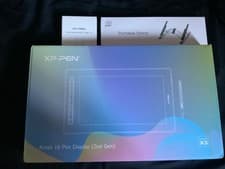 Image of XP Pen Artist 16 Pen Display (2nd Gen) Drawing tablet, opened but unused (blue)