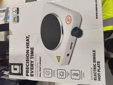 Image of Geepas GHP32021UK 1000W Single Hot Plate - White