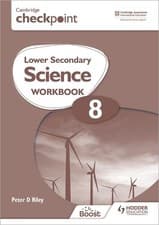 Image of Cambridge Checkpoint Lower Secondary Science Workbook 8 - 9781398301412