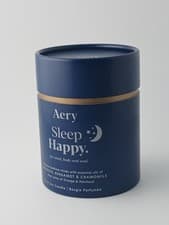 Image of Aery Sleep Happy Soy Candle Lavender Bergamot Chamomile Aromatherapy Vegan 200g