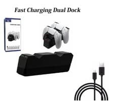 Image of Dual Charging Station For Dual sense PS5 Controller Compatible With HYC-P5128