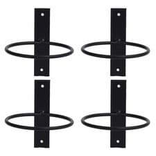 Image of Space Saving Metal Wall Planters with Efficient Drainage and Airflow Features