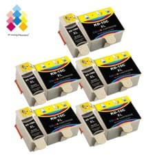 Image of 5 SET Ink Cartridge NO.10 XL for KODAK 5000 5100 5200 5300 5500 3 3200 3250 5210
