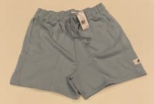 Image of Adidas Active Fleece Shorts 8” Mens Large Baby Blue Loose Fit Basketball Shorts