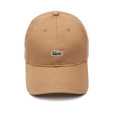 Image of Lacoste Cap - Lacoste Cotton Centre Croc Cap - RK0491 - Black, Navy, Green - New