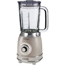 Image of Ariete Vintage Beige 1.5 Litre 1000W Blender with Glass Cup