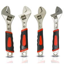 Image of Adjustable Wrench Tool 6" 8" 10" 12" Soft Grip Spanners