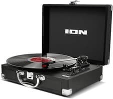 Image of ION Audio Vinyl Motion Air Wireless Bluetooth Vinyl Record Player with Speakers 