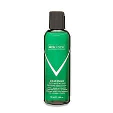 Image of Men Rock Awakening Beard Soap Sicilian Lime And Caffeine Gently Clean Skin 100ml