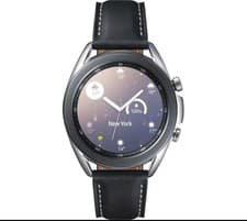 Image of Samsung Galaxy Watch3 SM-R855F 41mm Mystic Silver Stainless with Black Strap