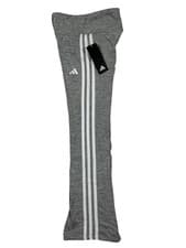Image of Adidas 3 Stripe Poly Flare Pants Youth Big Kids' Girls Size Medium (10/12) NEW