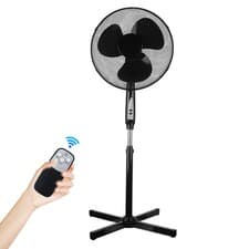 Image of Oscillating Pedestal Fan 16" Portable 3 Speed Cooling Fan with 5m Remote Control