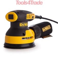 Image of Dewalt DWE6423 240V 125mm Hook & Loop Random Orbit Plam Sander 280W