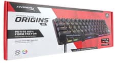 Image of HyperX Alloy Origins 60 Mechanical Gaming Keyboard HX Red [UK Layout](Brand New)