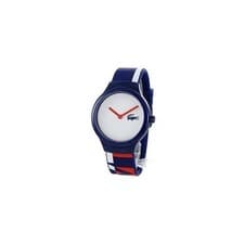Image of Lacoste Watch - Unisex(Blue and Red)(Round - New w/ Box) (Free Shipping - Japan)