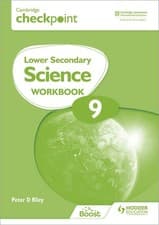 Image of Cambridge Checkpoint Lower Secondary Science Workbook 9 Second Edition