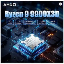 Image of AMD Ryzen 9 9900X3D 4.4GHz Processor