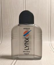 Image of Lynx Apollo Aftershave 1990's Mens Vintage 100ml Fabergé Paris- Discontinued