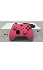 Image of Microsoft Xbox Series S 512GB White Video Console with Pink Controller