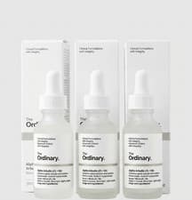 Image of 3x The Ordinary ALPHA ARBUTIN 2% + HA Serum Dark Spots/Uneven Skin Tone 30ml UK
