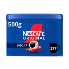 Image of NESCAFÉ Original Decaf Instant Coffee 500g Tin