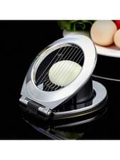 Image of 3 Style Stainless Steel Multi-functional Egg Slicer Heavy Duty Hard Boiled Eggs