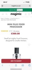 Image of Magimix Mini Food Processor Brand New In Box