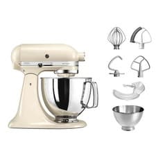 Image of KitchenAid Artisan 4.8L Stand Mixer - Almond Cream (5KSM175PSBAC) NEW
