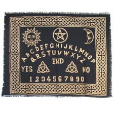 Image of Ouija Board Altar Cloth 24 x 30" NEW Pendulum Dowsing Spirit Witch Board Seance