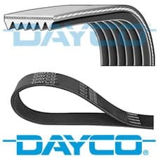 Image of DAYCO V-RIBBED BELT 6 RIBS 1200MM AUXILIARY FAN DRIVE ALTERNATOR BELT 6PK1200