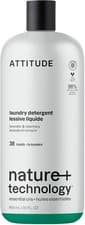 Image of ATTITUDE Laundry Detergent Liquid, Plant-Based Ingredients, EWG Verified, High