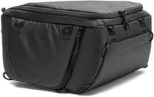 Image of PEAK DESIGN CAMERA CUBE MEDIUM BLACK CUSTOM ORGANIZATION PROTECTION WEATHERPROOF
