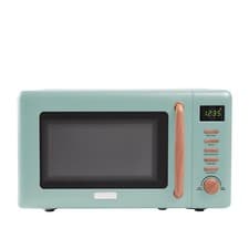 Image of Haden Dorchester Green Microwave Oven - 20L 800W Microwave, Digital