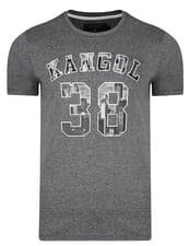 Image of Kangol Mens T-Shirt Rocka Printed Slim Fit Branded Logo Print Top S M L XL