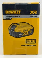 Image of DeWalt DCB184 XR 18v 5.0Ah Li-ion Slide Battery Pack - NEW UNOPENED