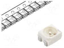 Image of 2.9÷3.8VDC SMD 3.5x2.8x1.9mm 3528,PLCC4 280÷710mcd LED blue