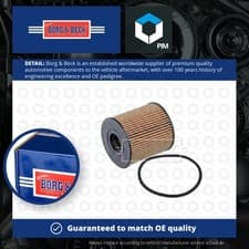 Image of 2x Oil Filters BFO4000 Borg & Beck 11427557012 11427622446 1109AJ 1109CK 1109CL