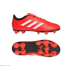 Image of Adidas GOLETTO VIII FG Football Boots Kids UK 11K Brand New Red Firm Ground