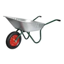 Image of Sealey Wheelbarrow 65ltr Galvanized Garden Tools Quality Work Tools WB65
