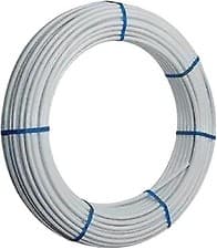 Image of Polypipe PolyFit FIT2522B 22mm X 25m Coil Barrier Pipe - White FREE P&P