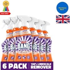 Image of 6 Bottles 750ml Cillit Bang Limescale Remover - Fresh Scented Home Cleaner